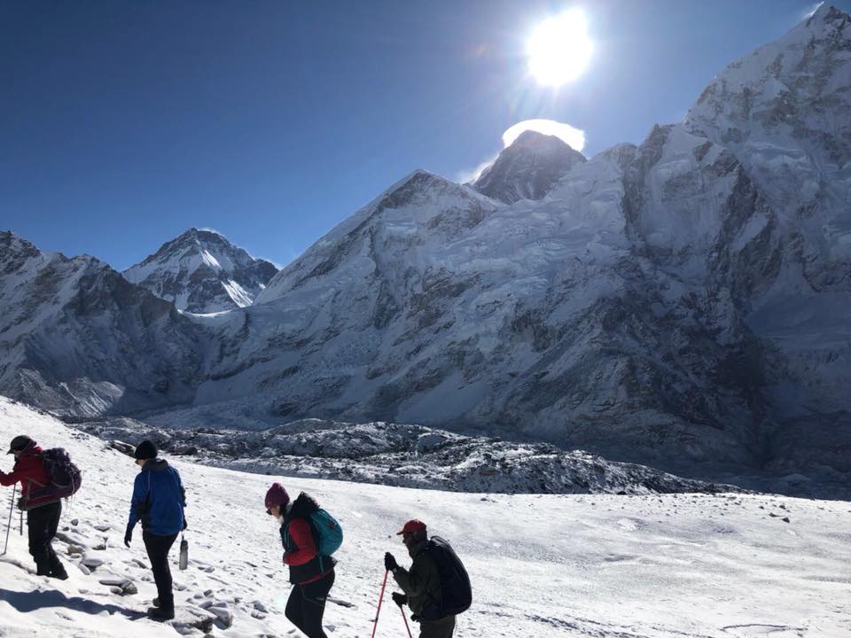 Everest base camp elevation